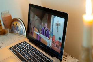 Mass is livestreamed on Facebook. A question arising is whether such cyber events can fully substitute for human presence in uniting us spiritually as communities of faith. 