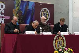 The inauguration of Pontifical University of Mexico&#039;s new child and youth protection centre.