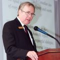 MP Stephen Woodworth delivers the keynote speech at the Catholic Civil Rights League’s annual dinner in Toronto May 30.
