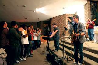 St. Anthony of Padua youth group celebrates one year of ministry with a Chris Bray charity concert.
