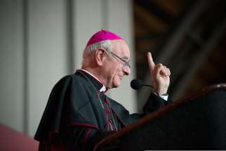 Archbishop Vincenzo Paglia, president of the Pontifical Council for the Family, is seen in Philadelphia Sept. 22, 2015. Pope Francis appointed him the new chancellor for the Pontifical John Paul II Institute for Studies on Marriage and Family and new president of the Pontifical Academy for Life.
