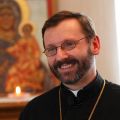 Major Archbishop Sviatoslav Shevchuk prepares to open synod