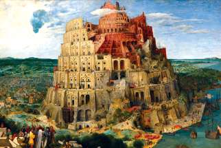 The Tower of Babel, as seen in this Pieter Bruegel the Elder piece, is most famous for the “confusion of languages” and the dispersal of peoples across the globe.
