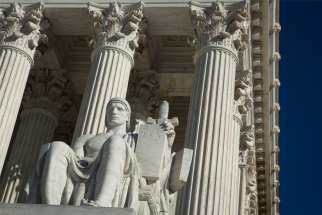 The U.S. Supreme Court in Washington is seen Nov. 26, 2020.