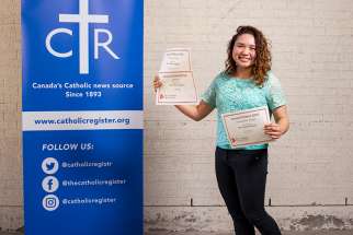 Youth Speak News editor Jean Ko Din lead The Register newsroom in two first place awards for the categories of &#039;photo essay&#039; and &#039;department&#039;. This is Youth Speak News&#039; third year in a row to win best in department at the Canadian Church Press Awards.  