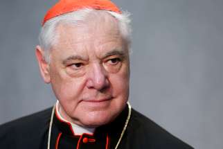 Cardinal Gerhard Muller, prefect of the Congregation for the Doctrine of the Faith, is seen at the Vatican in this 2016 file photo.