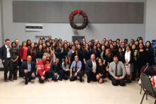 Toronto’s Office of Catholic Youth hosted a New Year’s Eve dinner and dance for young adults (age 19-39) who wanted to celebrate with fellow faith-filled Catholics. 