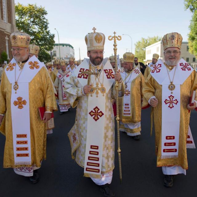 Ukrainian Catholic bishops from four continents gathered on Sept. 16 to close their weeklong Synod of Bishops in Winnipeg.
