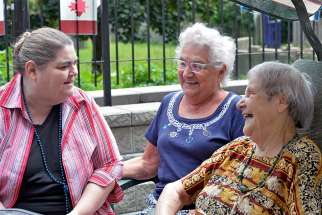 Community members of the The Centre D’acceuil Heritage receive support from ShareLife. The centre provides companionship and assistance to the French-speaking elderly in Toronto.