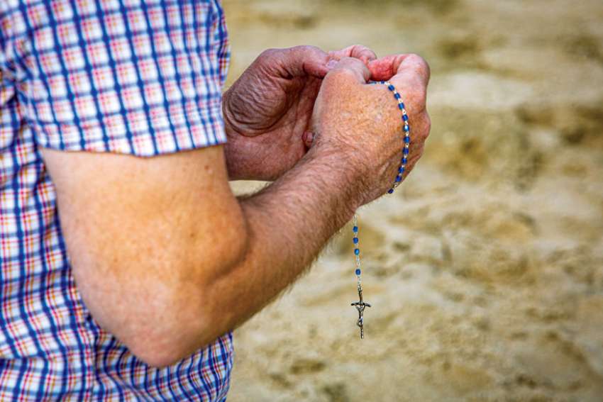 Praying the rosary daily is a life-changing “hack” Gerry Turcotte has discovered.