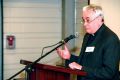 Fr. Damian MacPherson speaks at the Focolare event March 20 in Toronto that celebrated founder Chiara Lubich.