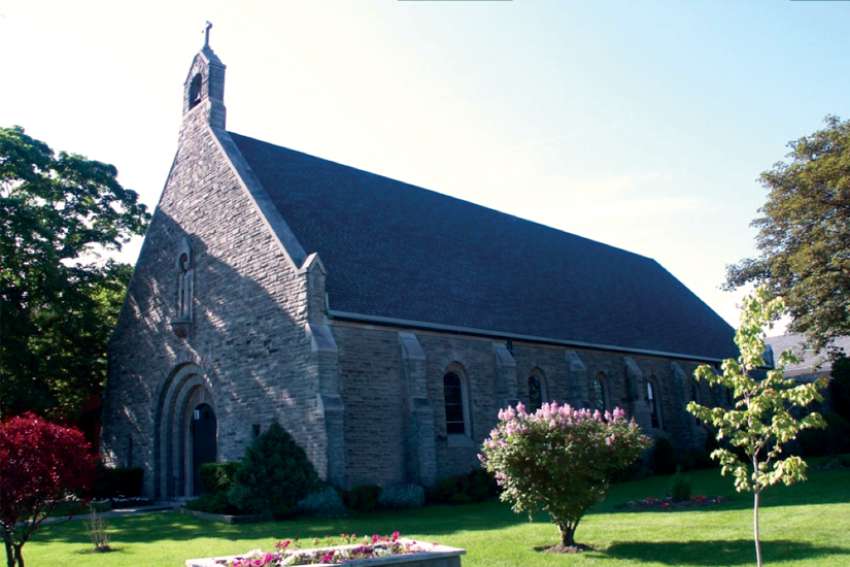 Sacred Heart Church on Hamilton Mountain overlooking Hamilton, Ont. The parish is marking its 100th anniversary.