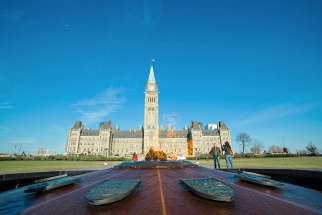 Ottawa’s eternal flame is surrounded by the crests of every province and territory and in the shadow of the Peace Tower, burning on for the unity of a huge and diverse nation.