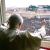 Pope Benedict XVI leads his final Angelus as Pope from the window of his apartment overlooking St. Peter’s Square at the Vatican Feb. 24. His papacy officially ended Feb. 28 at 8 p.m. Rome time.