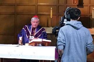 Cardinal Thomas Collins’ presence during the COVID-19 pandemic, whether celebrating the Daily TV Mass or his own livestream from St. Michael’s Cathedral Basilica, showed leadership to Catholics.