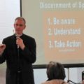Fr. Timothy Gallagher discussed the 14 rules of St. Ignatius at a two-day retreat in Toronto.