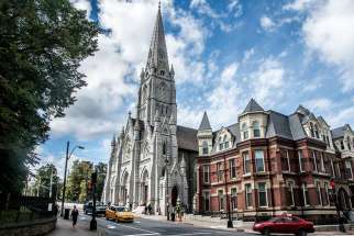 St. Mary&#039;s Cathedral Basilica in Halifax, Nova Scotia. 