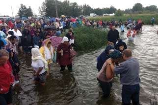 Thousands took part in this year’s Lac St. Anne pilgrimage.