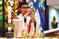 Fr. Raphael Ma celebrates his first Mass at St. Patrick’s Parish in Markham, Ont., on June 16.