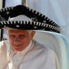 Pope Benedict XVI wears a sombrero as he arrives to celebrate Mass at Bicentennial Park in Silao, Mexico, March 25. The pope was on a six-day pastoral visit to Latin America with stops in central Mexico and Cuba.