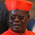 Cardinal Laurent Monsengwo Pasinya of Kinshasa, Congo, said the Catholic Church can help stabilize Congo in the face of continuing violence. He is pictured in a 2012 file photo. 