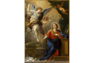When Mary said “yes” to carrying the Christ child in her womb, as seen in Luca Giordano’s The Annunciation, mankind was on the way to salvation.