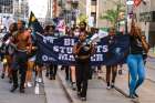 Marchers take to the streets of Toronto Aug. 3 demanding an end to systemic racism in schools.