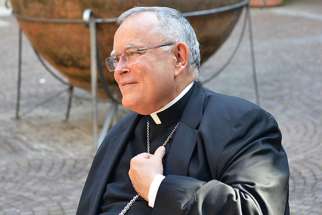 Archbishop Charles J. Chaput during the Festival of Families announcement at the Pontifical North American College in Rome on June 23, 2015.
