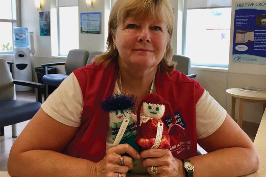 Johanna Kuntz started a comfort doll program at Kemptville District Hospital to ease suffering of hospitalized children.