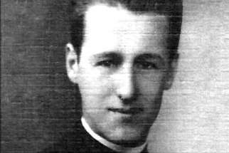 Fr. Edwin Platt, seen in a photo from 1948, donated his family home to the Church in hopes that it could fund a retirement residence for priests in the Archdiocese of Toronto.