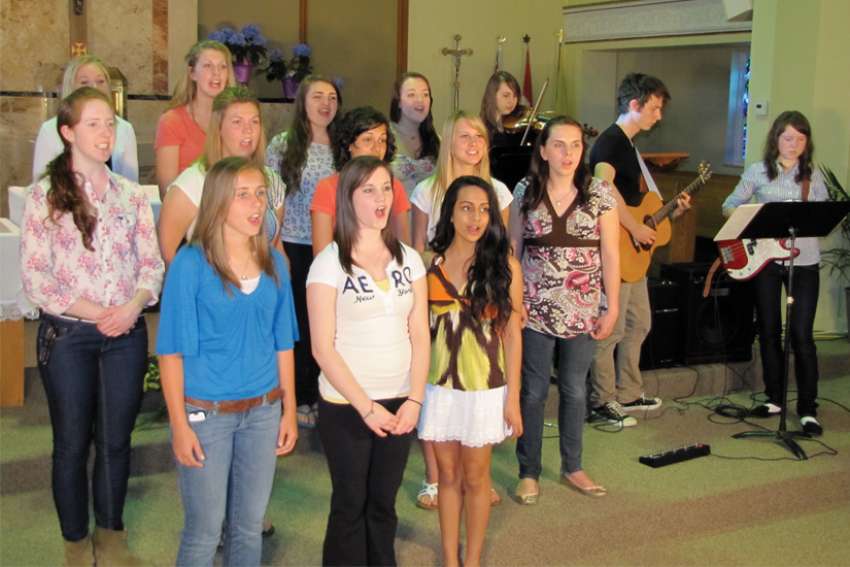The camaraderie of LifeTeen and its programs, including music ministry, is missed because of COVID restrictions.