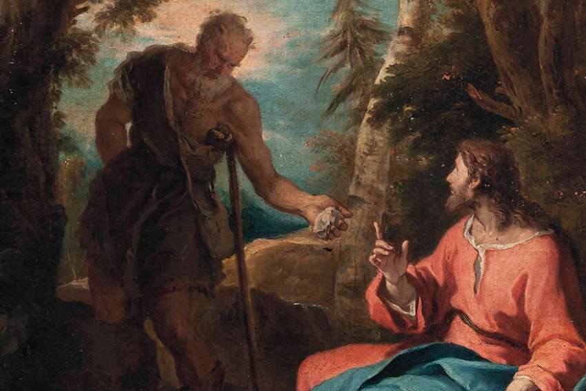 The Temptation of Christ in the Wilderness, Sebastiano Ricci (Belluno 1659-1734 Venice) 