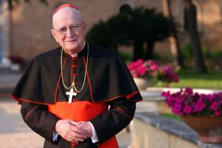 U.S. Cardinal Edmund C. Szoka, pictured in a 2004 photo, died Aug. 20 at age 86 at Providence Park Hospital in Novi, Mich. Cardinal Szoka was archbishop of Detroit from 1981 until 1990, when he was brought to the Vatican to oversee the city state&#039;s gover nment under St. John Paul II and Pope Benedict XVI. He retired in 2006.