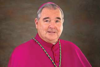 Archbishop Richard Gagnon of Winnipeg, president of the Canadian Conference of Catholic Bishops.
