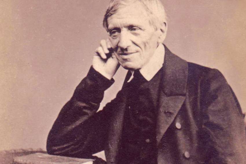 Blessed John Henry Newman is pictured in an 1865 photo. He will be made a saint on Oct. 13.