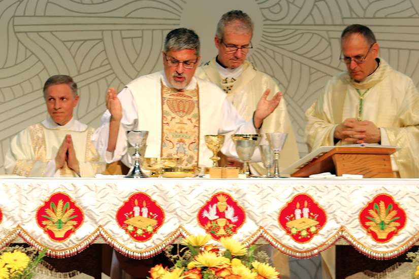 After 35 years as an Anglican priest, Fr. Robert Assaly converted to Catholicism in 2015. Married with six children, he was ordained as a Catholic priest on Sept. 20 and concelebrated Mass in Montreal.