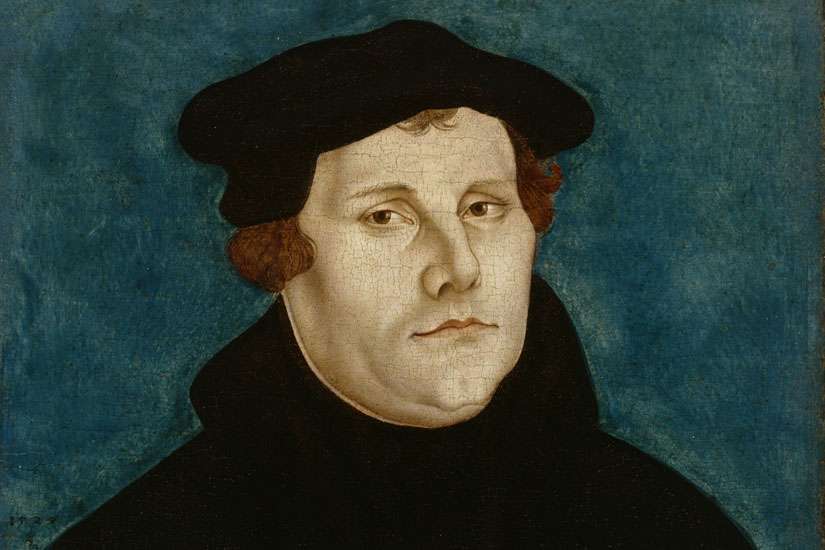 Portrait of Martin Luther by 16th-century German Renaissance painter Lucas Cranach the Elder. Later this year, Christians begin marking the 500th anniversary of the Reformation, traditionally dated from the October 1517 publication of Luther&#039;s 95 Theses, questioning the sale of indulgences and the Gospel foundations of papal authority.