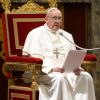Pope Francis addresses the College of Cardinals in the Vatican&#039;s Clementine Hall March 15. Young people need the wisdom and knowledge of older people, whose insight is like &quot;fine wine that gets better with age,&quot; he told the cardinals.