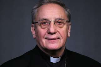 Archbishop Tadeusz Kondrusiewicz of Minsk, Belarus, is seen in Washington March 20.
