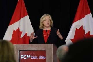 MP Lisa Raitt at the 2017 FCM conference. “We could be in for a major problem with charitable status in this country and ripping the carpet out from so many vulnerable people who depend on charities and their good work,&quot; Raitt told the House of Commons March 1. 
