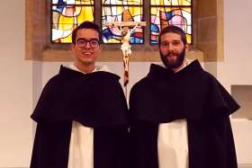 Dominican Brothers Stefan Ansinger and Alexandre Frezzato teach weekly lessons in Gregorian chant through their YouTube channel.