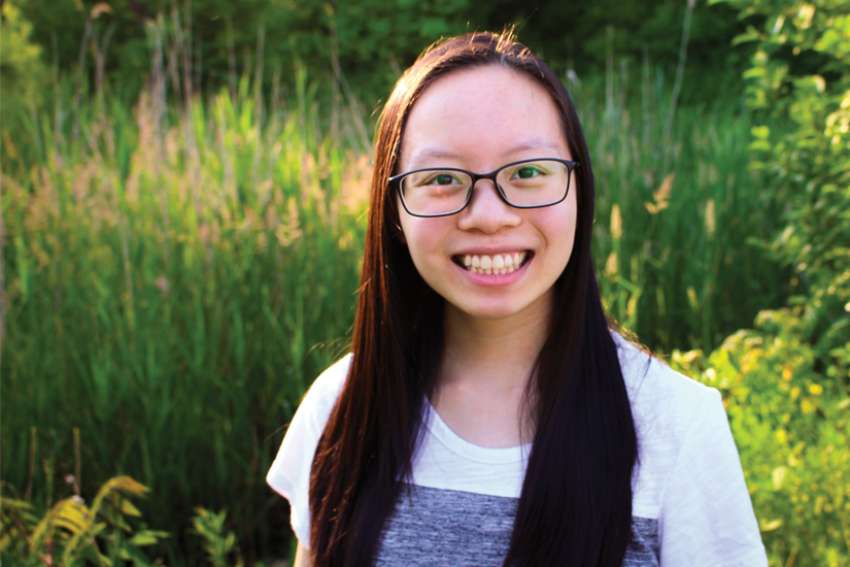 Grade 10 student Briana Zhong was awarded a World Wildlife Federation Go Wild grant to prepare home nature packs for students.