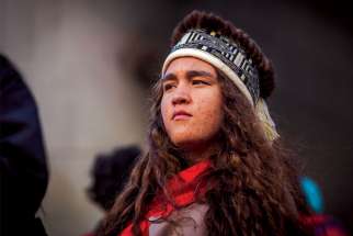 Haana Edenshaw, who has grown up on the Haida Gwaii islands in B.C., is an environmental and Indigenous activist.