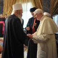 Pope Benedict XVI meets Lebanese religious leaders at Baabda Palace outside Beirut