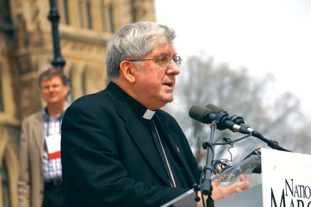 Cardinal Thomas Collins speaks at this year’s March for Life in Ottawa on the importance of pro-life and pro-family politicians being able to follow their consciences.