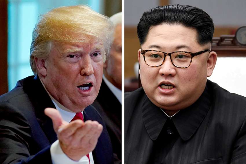 A combination photo shows U.S. President Donald Trump and North Korea leader Kim Jong Un. The two are to meet on Singapore&#039;s Sentosa Island for a historic summit June 12. It was to be the first meeting between a sitting U.S. president and a North Korean leader.
