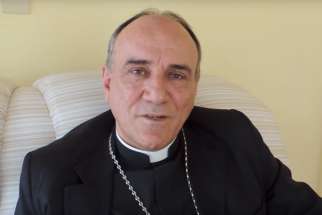 Bishop Jose Ronaldo took office as new bishops of the Diocese of Formosa Nov. 2014. 