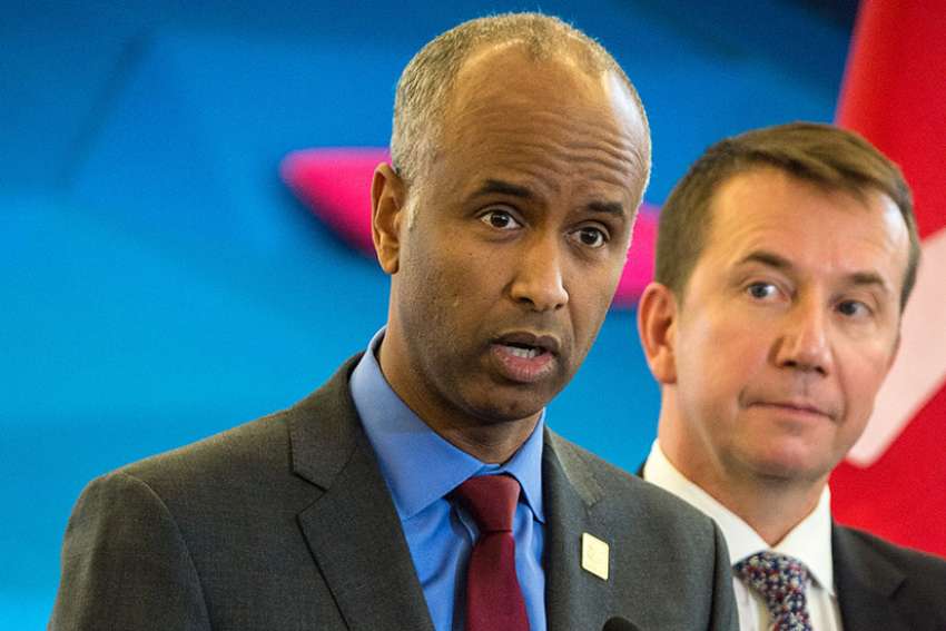 Canada&#039;s immigration minister Ahmed Hussen says his department is working closely with Canadian Sonsorship Agreement Holders to speed up the bureaucratic application process for refugee sponsors.