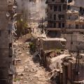 Destroyed buildings are seen in the Old City of Aleppo, Syria, April 29.