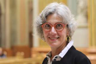 Pepita G. Capriolo, the retired judge who has co-chaired the Montreal Archdiocese&#039;s committee to implement abuse procedures, has resigned, saying serious problems remain in the application of &quot;regulations, policies and procedures approved by the archbishop.&quot; She is pictured in a Sept. 12, 2022, photo.